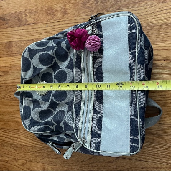 Coach C print backpack - Picture 3 of 14